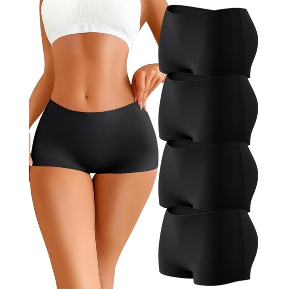 CUTE BYTE Seamless Boy Shorts Underwear - Picture 1 of 5